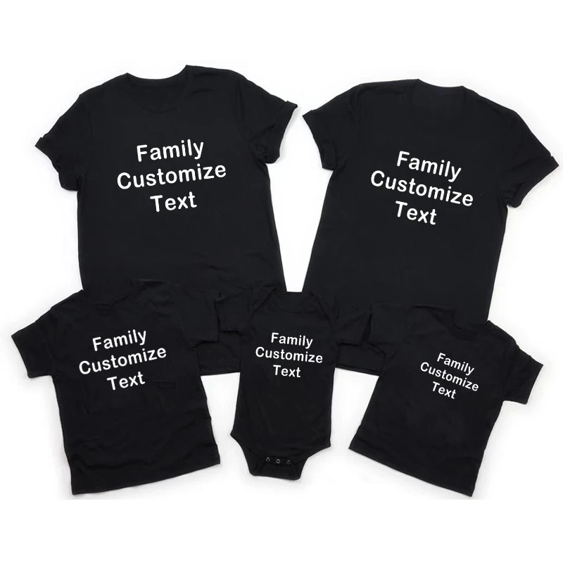 YOU TEXT HERE Family Matching Outfits