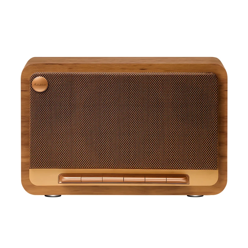 

Retro Wood Speaker 5.4 High Power 90W Portable Wireless Subwoofer 12000mAh Battery Support TF/USB/AUX For Home