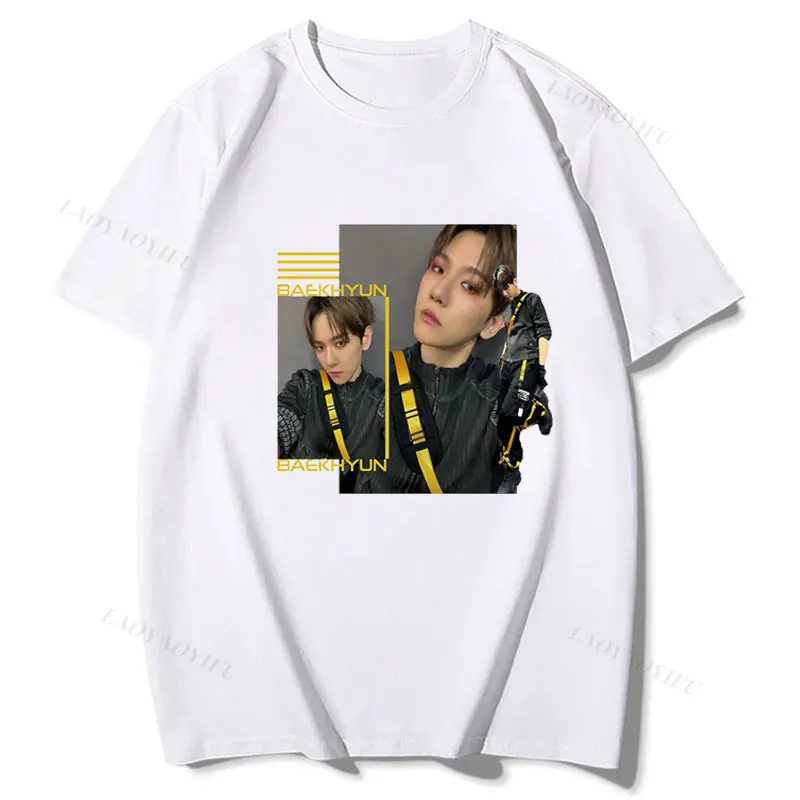 EXO Prive ベッキョン Tシャツ EXO SMTOWN GIFTSHOP OFFICIAL GOODS BAEKHYUN PRIVE Selca Tee T