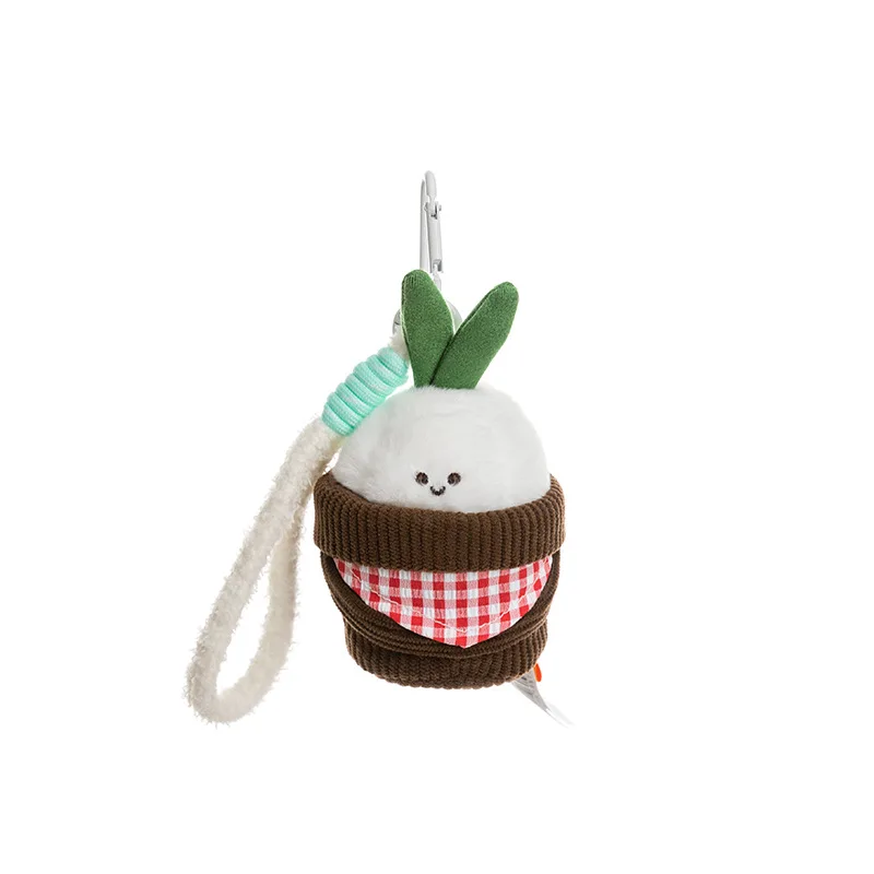 Neue 12 cm Simulation Ingwer Knoblauch Gewürz Plüsch Puppe Spielzeug Kreative Tasche Anhänger Nette Weiche Angefüllte Puppe Rucksack Decor Keychian