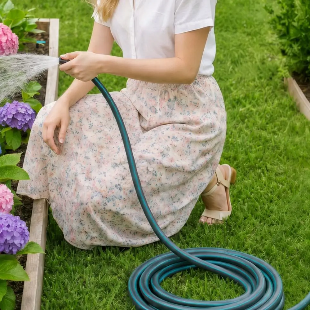 Flexible Garden Hose Heavy Duty Water Pipe Anti Wear For Lawn Sprinkling Home Yard Irrigation Car Wash Supplies