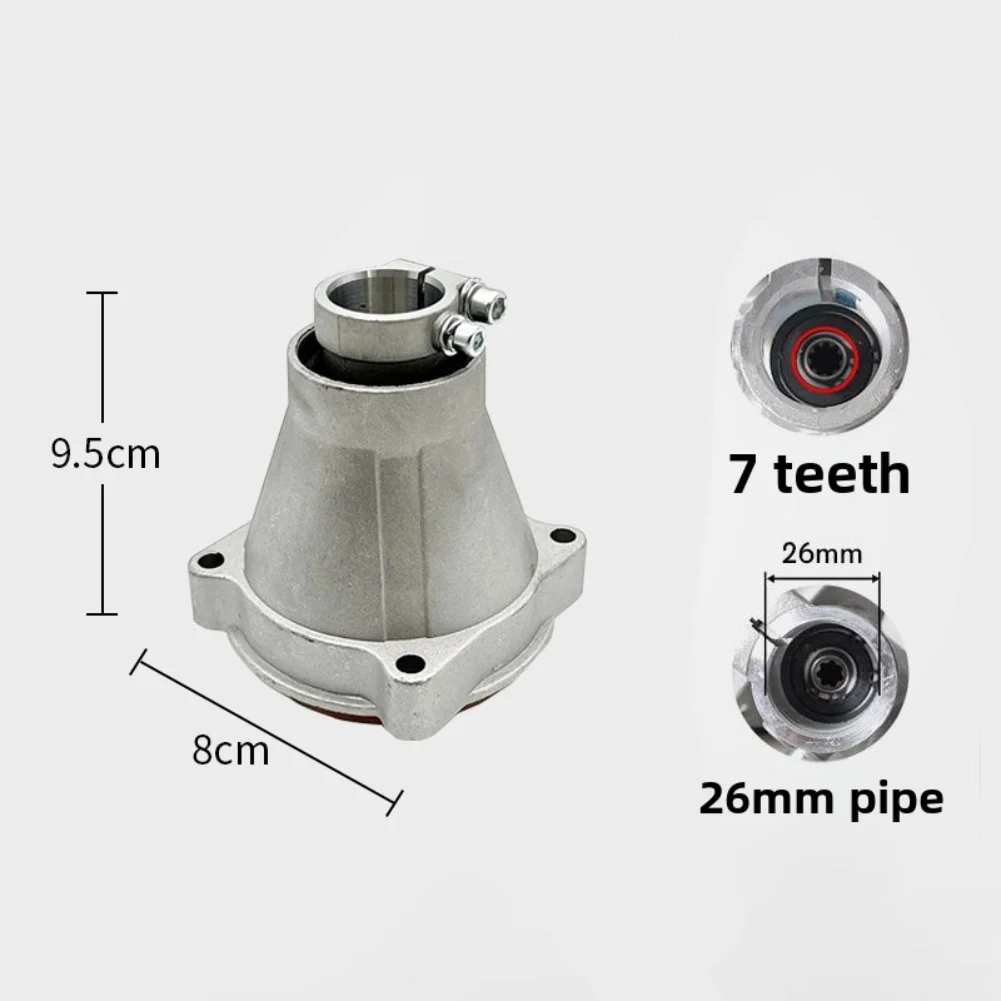 1pc Riding Mower Connector Replacement Output Block 7 Teeth 9 Teeth For 26mm And 28mm Brush Cutters Garden Power Tools Parts