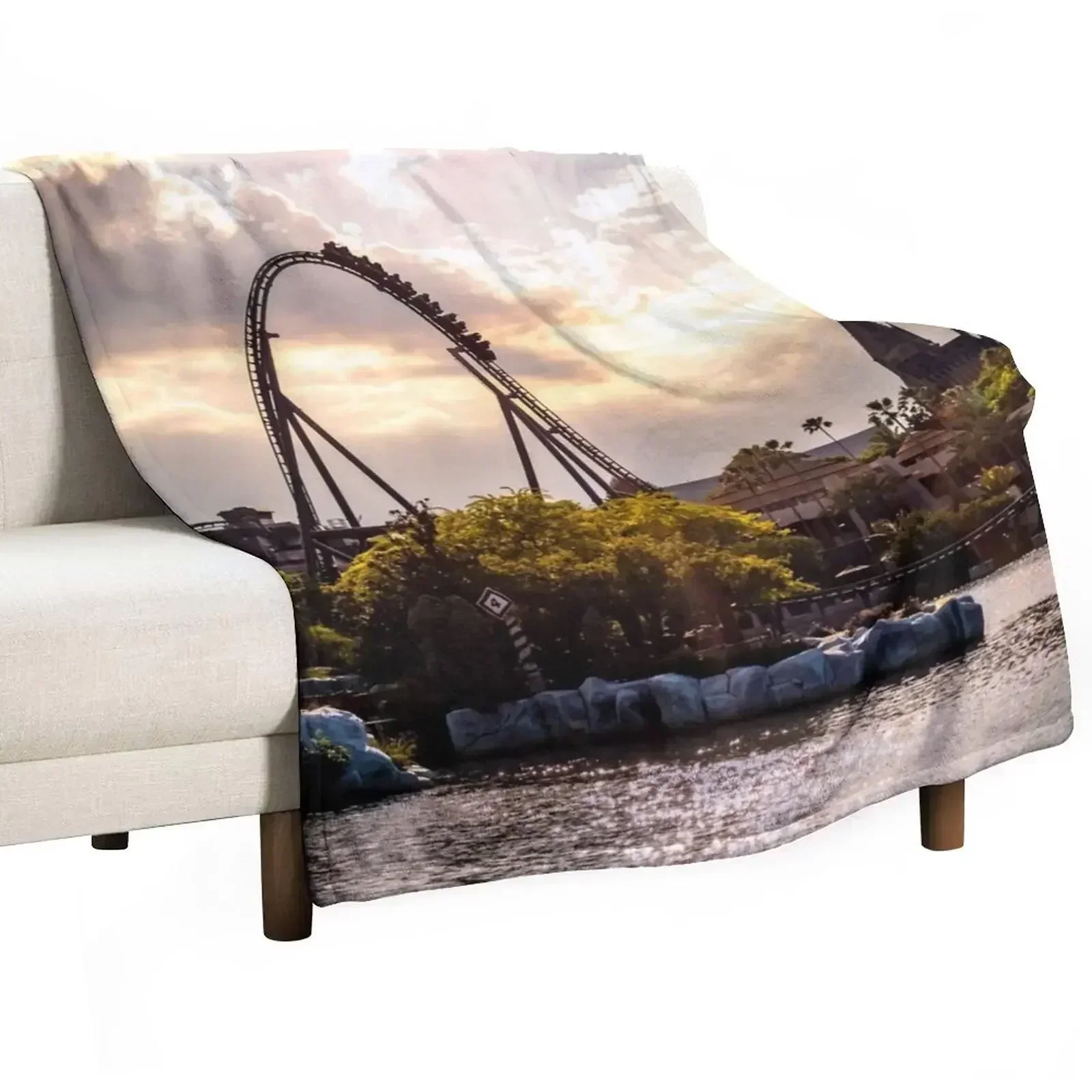 

The Heavens Shine on Islands of Adventure Throw Blanket Color Fast Cozy Throw Blanket