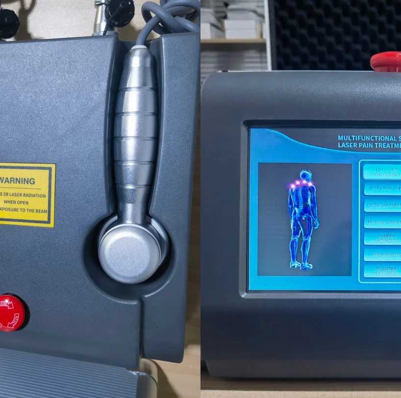 

Cool Red Light Laser Therapy Machine With Display, Arm, Joint, LLLT For Muscle Pain Relieving , Safe For Pets