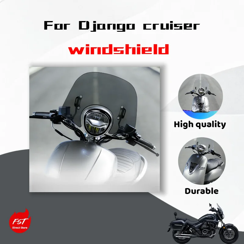 django-cruiser用フロントガラス専用改造パーツ