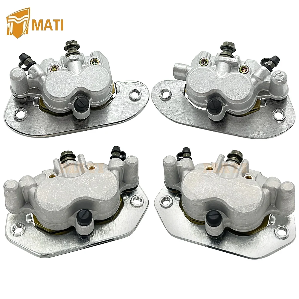 Front & Rear Brake Caliper for Yamaha Viking 700 Wolverine X2 X4 700 850 2014-2022 1XD-2580T-00-00 1XD-2580W-00-00