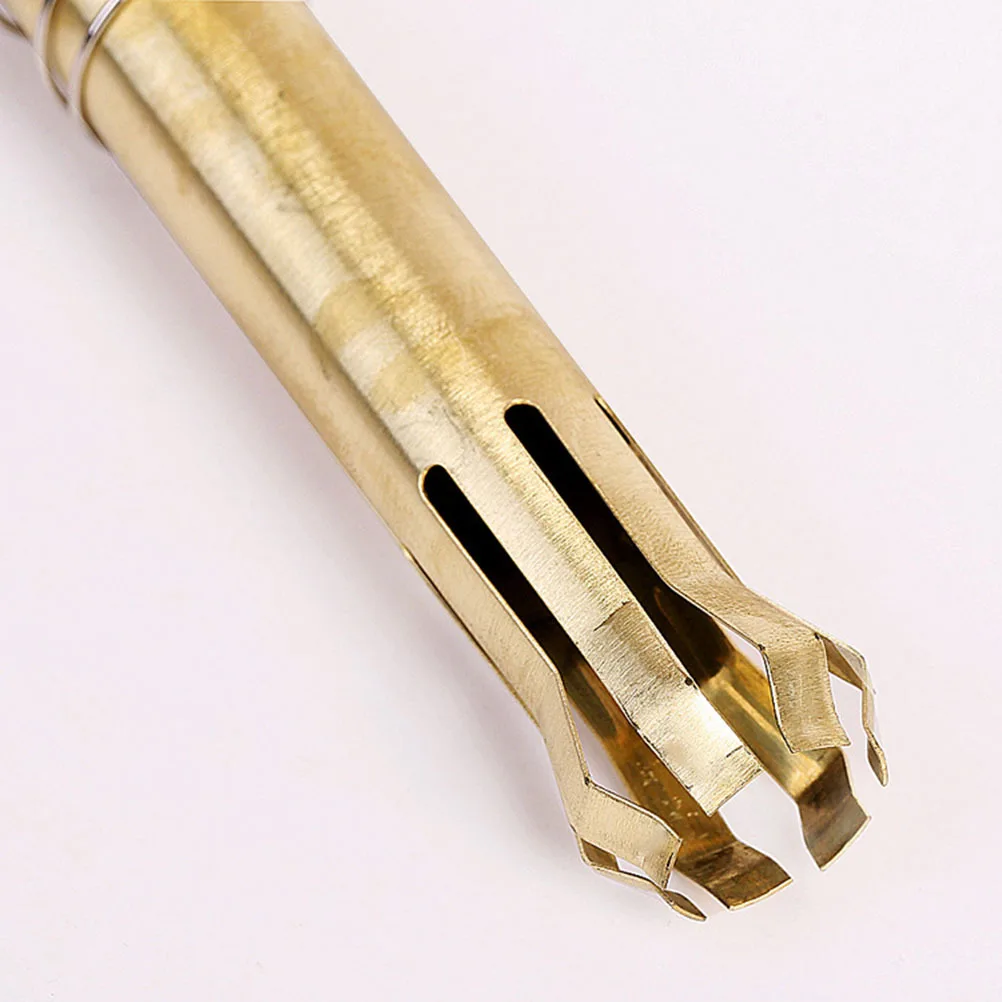 Moxa vara moxibustion massagem queimador de bronze ouro aquecedor portátil para corpo rosto pés circulação sanguínea anti-envelhecimento