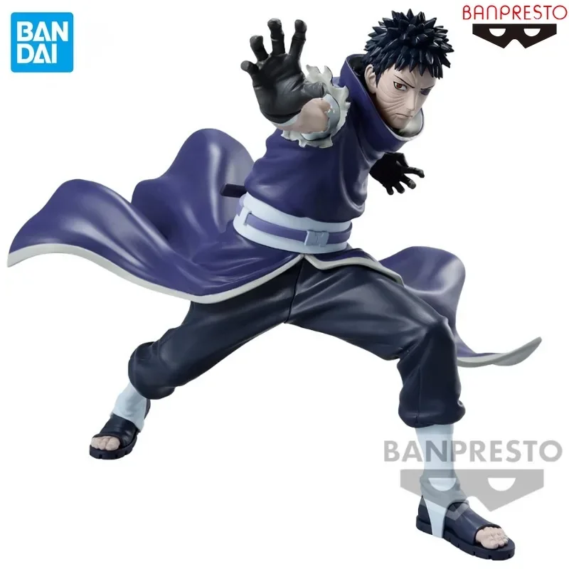 

Original Banpresto Vibration Stars NARUTO Shippuden Uchiha Obito PVC 14cm Anime Figure Model Collectible Toys Gift