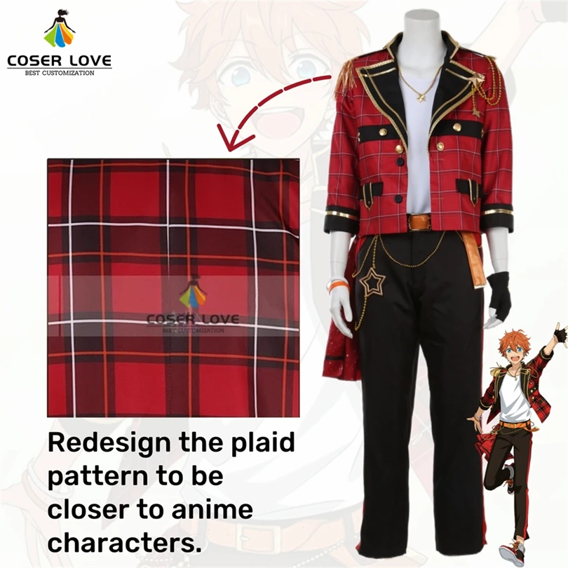 Ensemble Stars TrickStar ES Idol Subaru Akehoshi Mao Isara Makoto Yuuki Hokuto Hidaka Custom Cosplay Costume Halloween Outfit