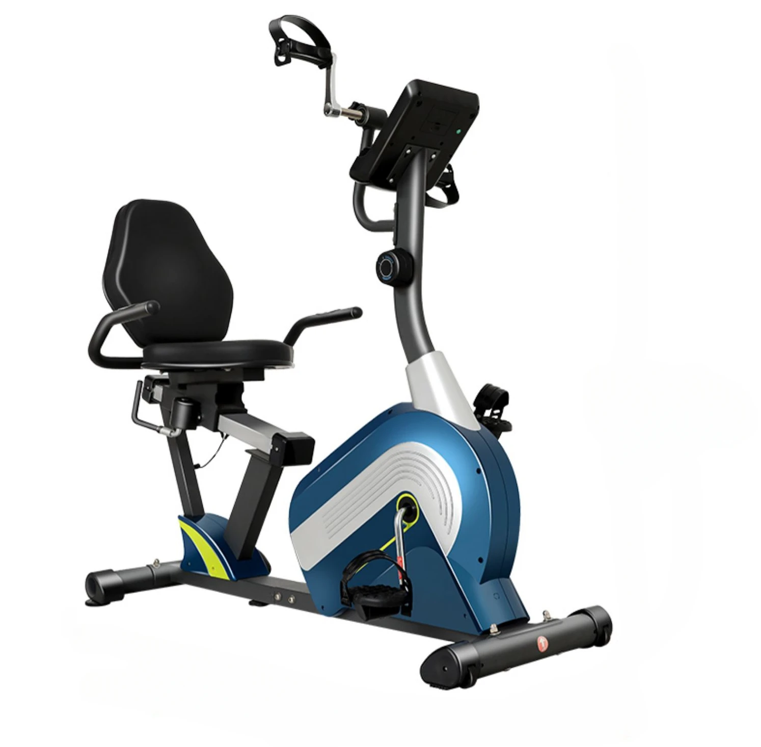 

Magnetically controlled horizontal exercise bike spinning bike home fitness equipment bicycle