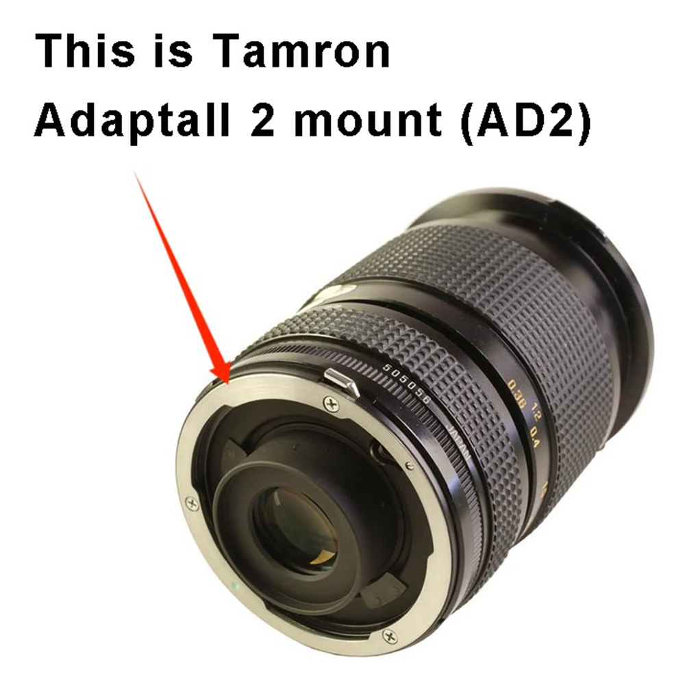 Adaptall 2-EF Tamron-EOS Mount Bague d\'adaptation pour Tamron Adaptall 2 Objectif AD2 pour IL EOS EF/Appareil photo à monture EF-S LC8ram