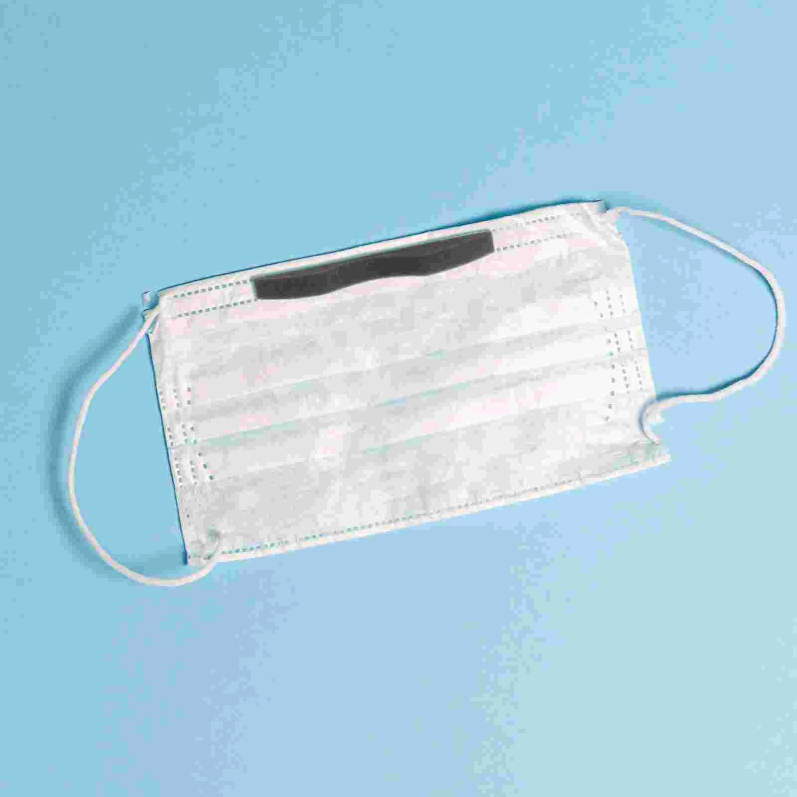 25-delige neusbrug sponsmasker anti-condens stripmaskers beschermende strips accessoires