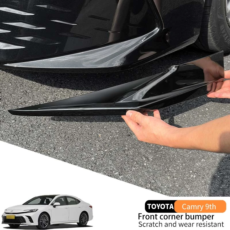 

Декоративная накладка на передний бампер (защита от столкновений) и рамка противотуманной фары для Toyota Camry 9-го поколения 2024-2025