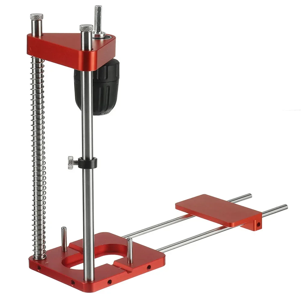 Imagem -04 - Alumínio Alloy Drill Locator para Carpintaria Drill Guide Punch Locator Faça Você Mesmo Drilling Tool