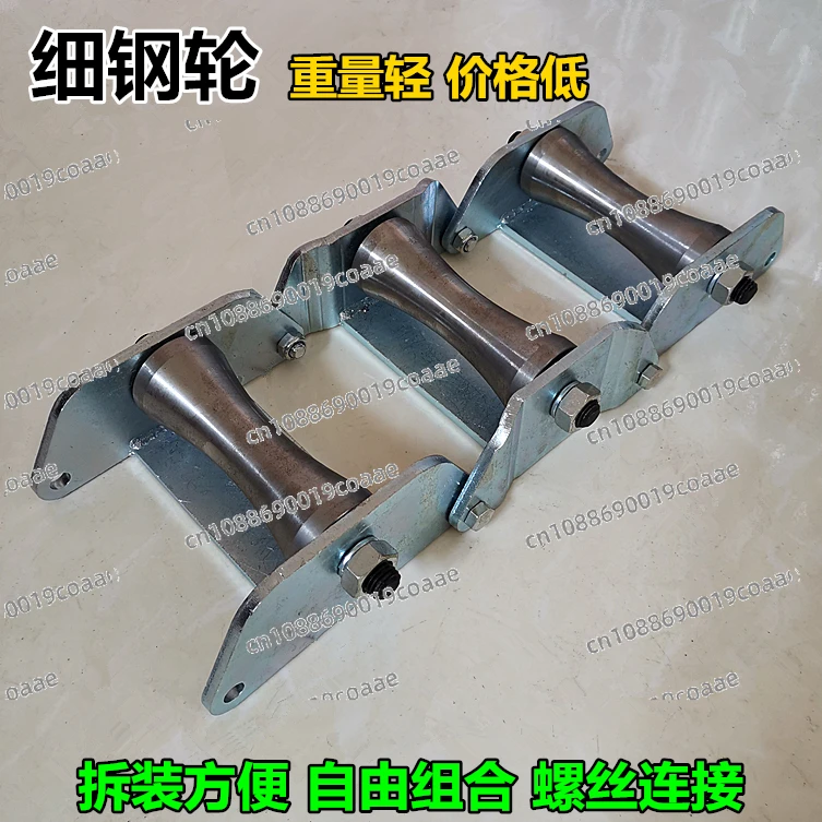 

Шкив для оплаты кабеля Прочная легированная сталь, нейлон с прямым ходом Тройной шкив Железное колесо