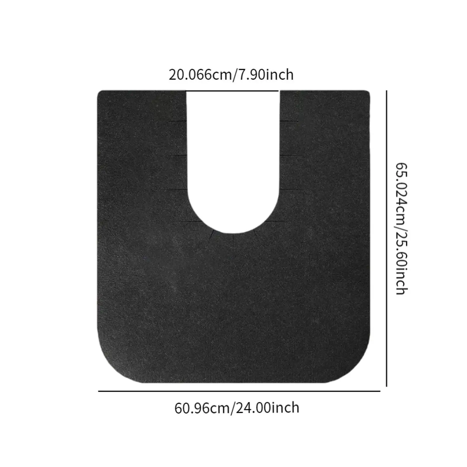 6x Bathroom Rugs Portable Anti Slip Bath Rugs for Home Decor Hotel Apartment