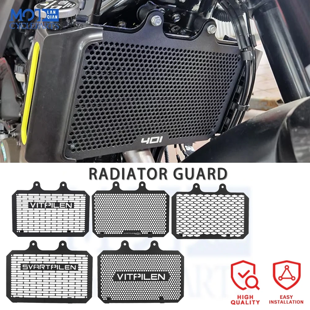 

Motorcycles For Husqvarna Svartpilen Vitpilen 401 Vitpilen401 2018 - 2023 2022 Radiator Grille Guard Cover Protector Accessories
