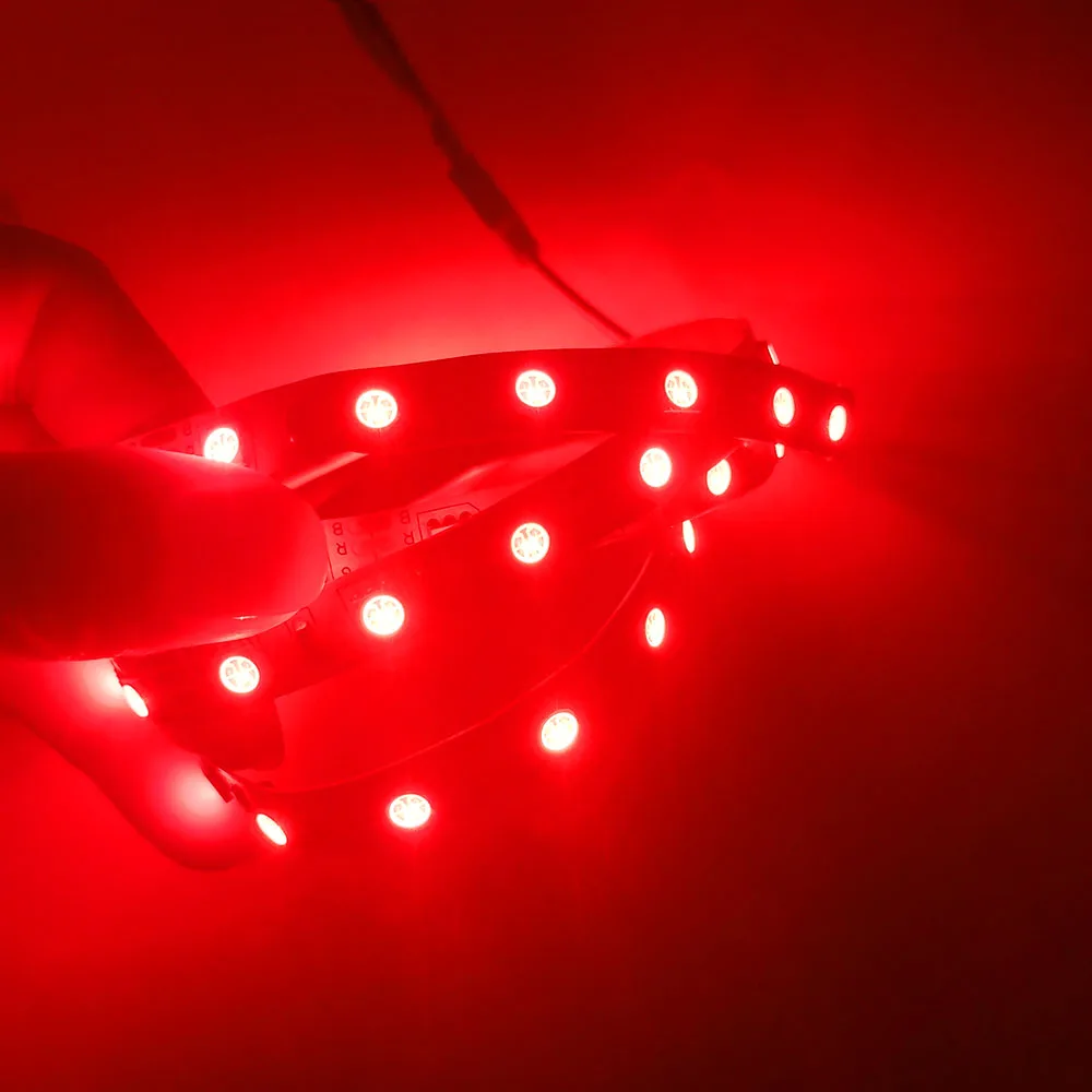 5V USB LED Strip RGB Light 5050 24key / 44key Remote Control Kit USB Power Waterproof Flexible Led Tape Adhesive TV Backlights