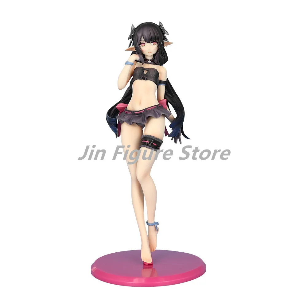 

24CM Anime Phantasy Star Online 2 es Annette Figure 1/7 Summer Vacation Stand Model Toy Doll Aciton Figure PVC