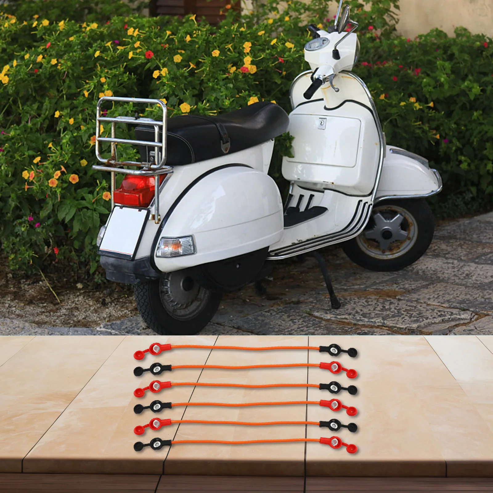 6Pcs Ebike Battery Cable Electric Bicycle Ebike Battery Cable Copper Flexible Car Battery Cable Bicycle Trainers Accessories - Image 5