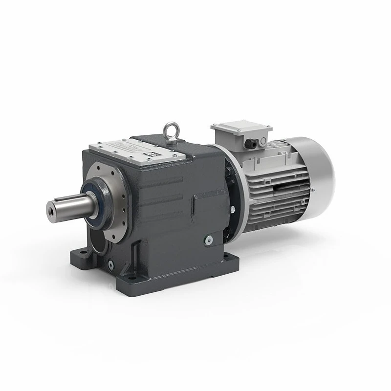 

Cast iron gear reducer series ITH helical gear reducer motor, cast iron box