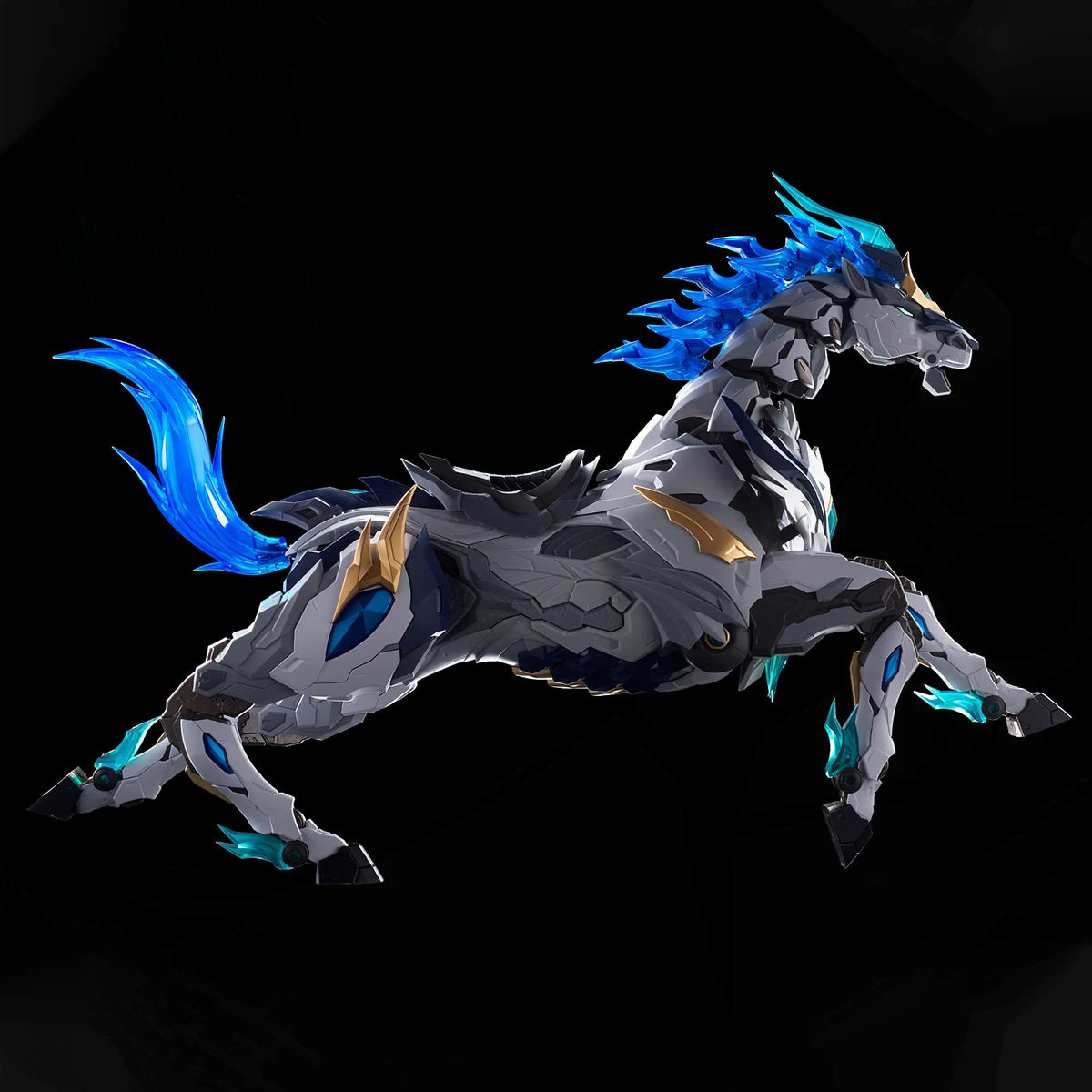 HiPlay Motor Nucleare Stella della Providenza Zhao Yun e Giada Orchidea Drago Bianco Cavallo MNP-XH05X Kit modello di assemblaggio in lega