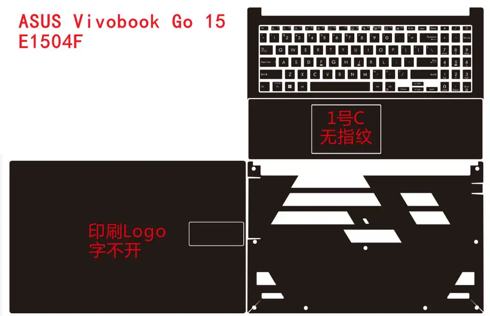 For ASUS Vivobook Go 15 E1504G E1504F Vivobook 15 X1504V X1504Z