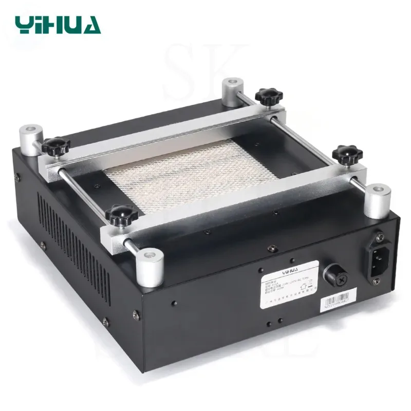 

YIHUA 853A ESD BGA Rework Station 450W Digital Display IR Preheat Preheating Soldering Station PCB Desoldering 110V 220V