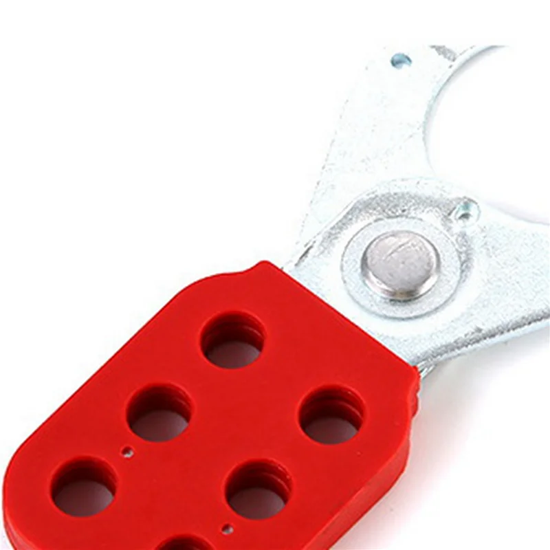 4-delige Lock Out Tag Out Lock Hasp Veiligheidshangslot Lockout Staal Nylon Hasp Lock voor industriële apparatuur-B61B