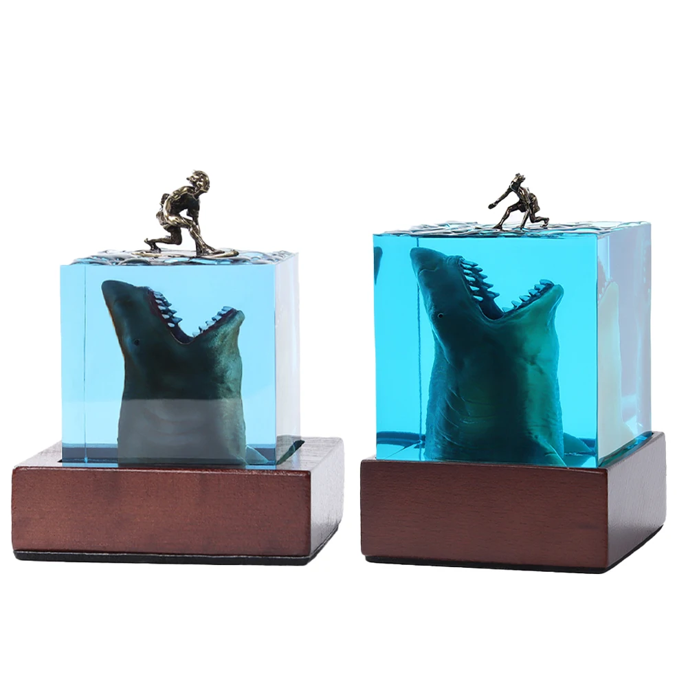 램프 거치대 USB 3D 서퍼 램프, 침실 사무실 장식용 아트 장식 램프, 유기체 송진 크리에이티브 오션 램프, 5 cm, 8cm