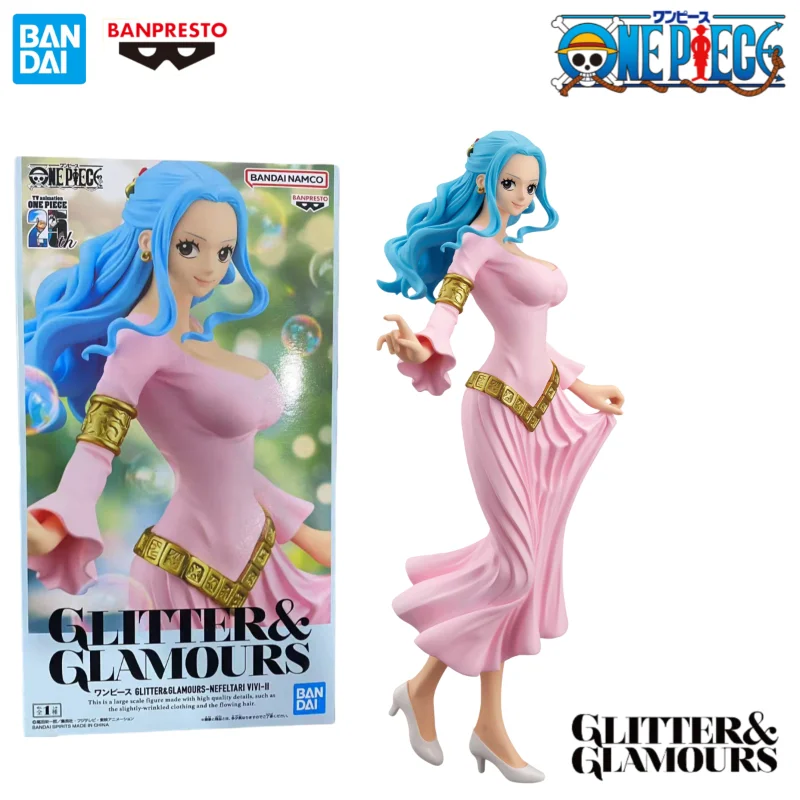 

Original BANDAI Banpresto One Piece GLITTER&GLAMOURS NEFELTARI VIVI Ⅱ 23CM PVC Anime Figures Model Collection Toy