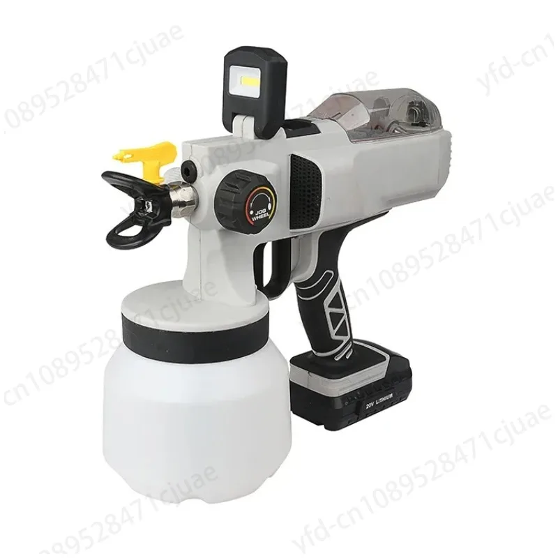 Household Variable Speed Spray Painting Machine Equipped with LED and Brushless Motor Airless Nozzle