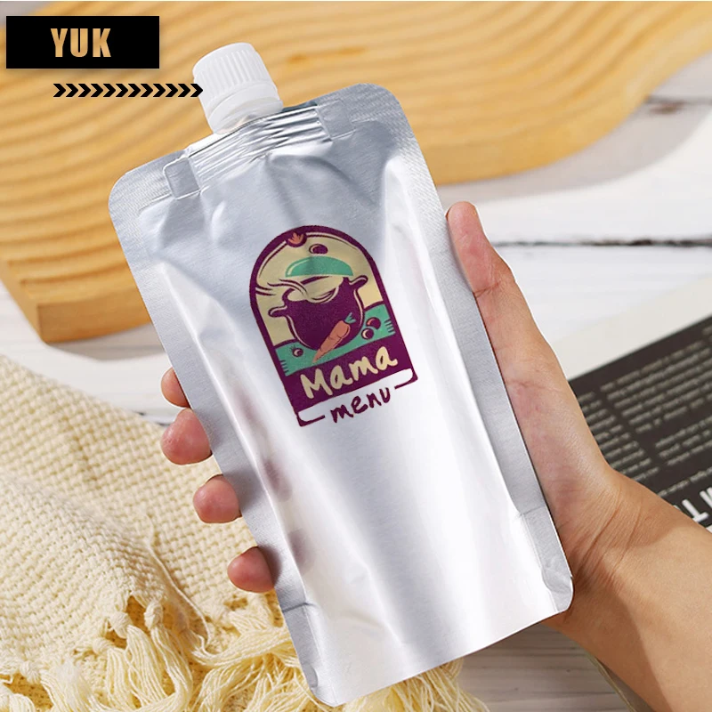 

Одноразовый пакет для упаковки напитков из алюминиевой фольги, жидкий кофе с подогревом, замороженный суп, приправа, упаковочные пакеты на вынос