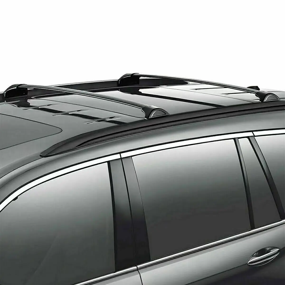 4PCS Black Roof Rack Cross Bar Fits for Honda Odyssey 2018-2022 Luggage Rails Cargo Bars