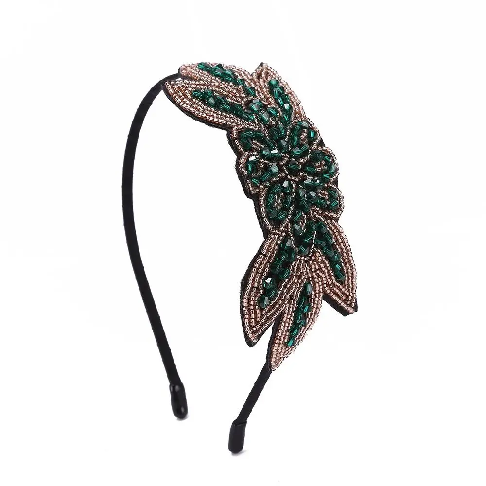 

Rhinestone Rhinestone Hair Hoop Hair Ornaments Bridal Hair Tiara Crystal Hair Hoop Headwear Kroean Style Hairband