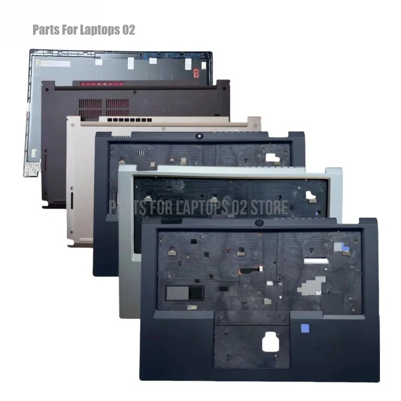 

D New bottom base, palmrest case, top case for ThinkPad L13 Yoga Gen2 L13 Yoga LCD back cover 5CB0Z69180 5CB0Z69182