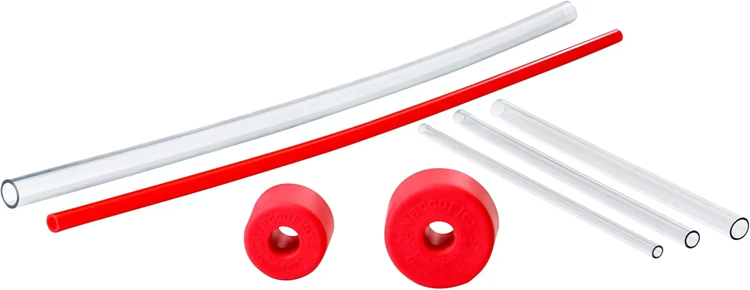 Flexible Vacuum Attachment Kit with Universal Adapter for Hard-to-Reach Areas - Wet/Dry Use