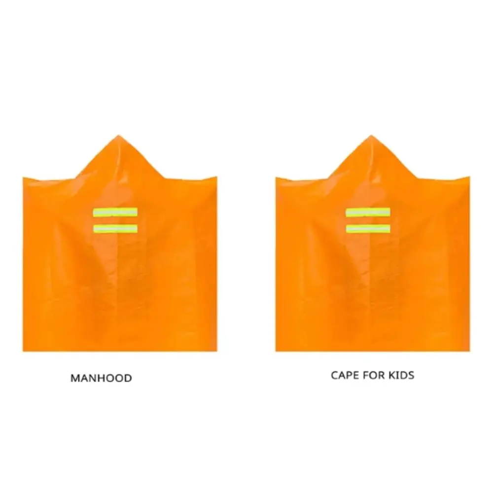Adult Size Fire Escape Cape Double-layer Heat Resistant Home Fire Cape Lightweight Full Body Protection Flame Retardant Cloak