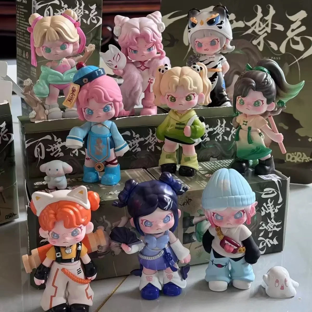 

Серія Hundred Taboos, слепая коробка, модная слепая сумка, игрушка, орнамент, подарок, китайский стиль, настольный орнамент ручной работы