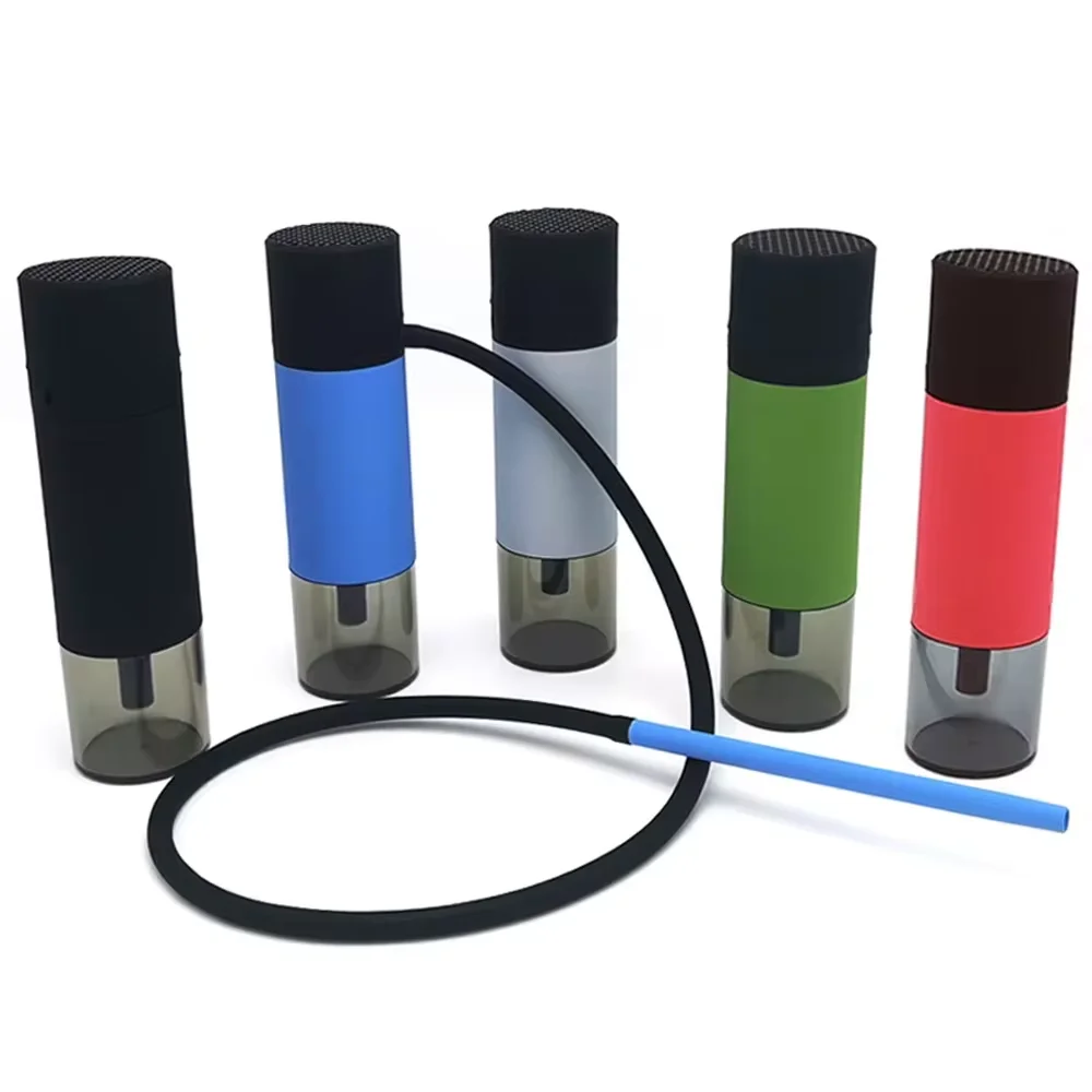 DONIRT High Quality Shisha Pipes Smoking Grass Hookah Set with Bowl Chicha Hose Portable Smoke Accessories Gifts for Car Home