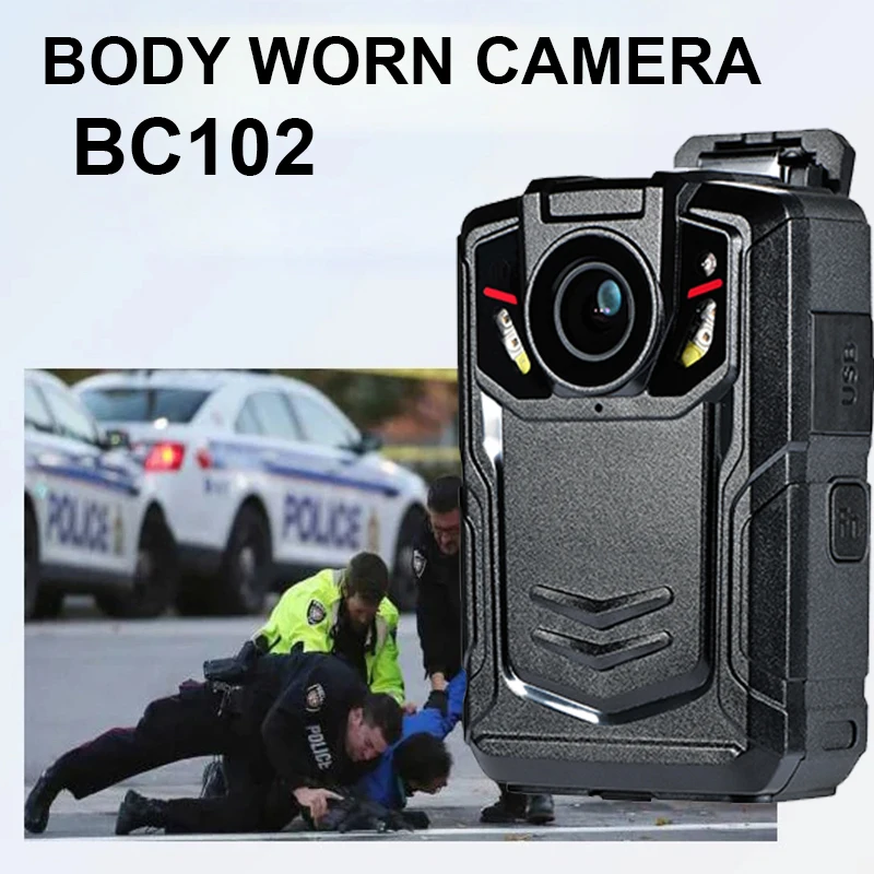 HD 1512P video recording Multi-functional Body Worn IR Night Vision Camera Support 4G WIFI GPS  2700mAh Battery