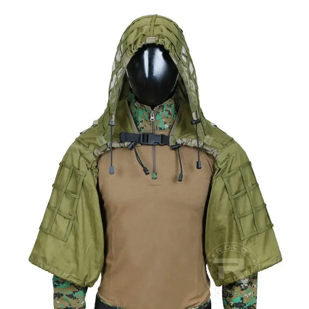 

Camouflage Sniper Hunting Clothing Tactical Army Training Shooting CS War Game Gilly Suit