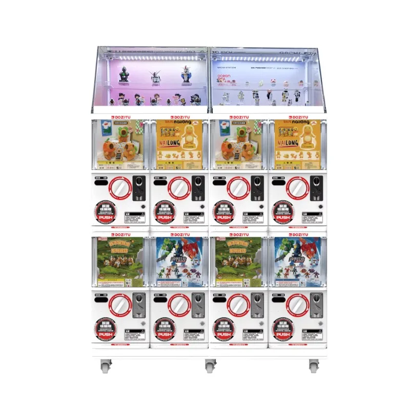 

Mini hapon Machine Small hapon Vending Machine with Display Case