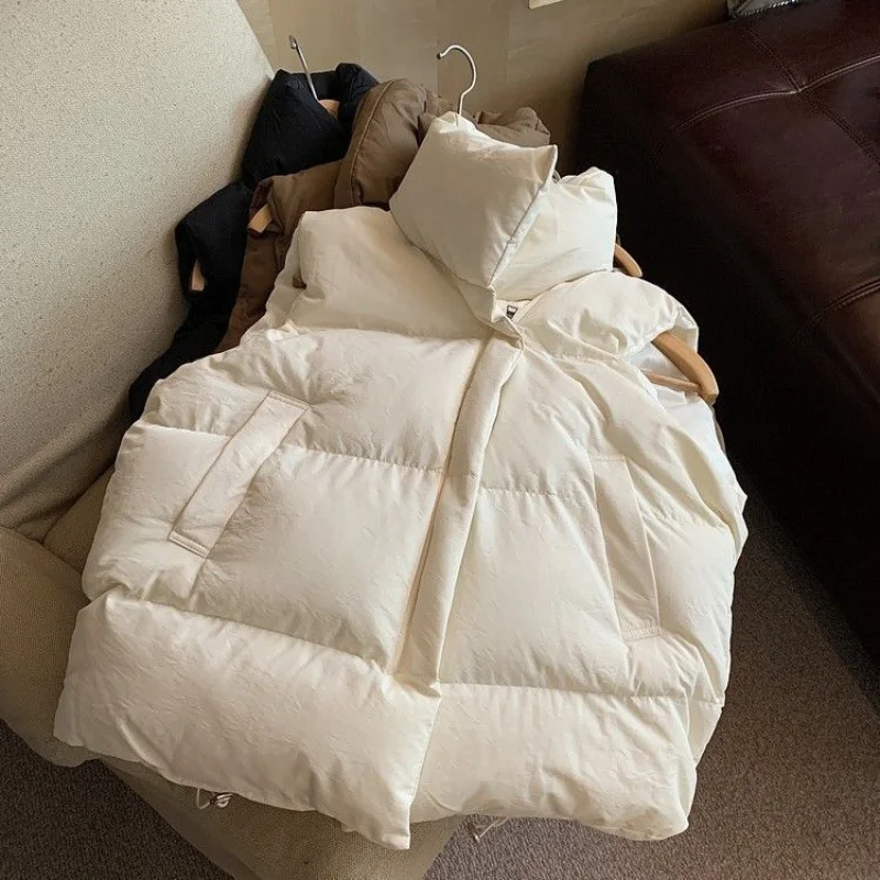 Chaqueta cortavientos de invierno para niños, chaleco cálido sin mangas, algodón de plumón para exteriores para adolescentes 2024, ropa de chaqueta gruesa