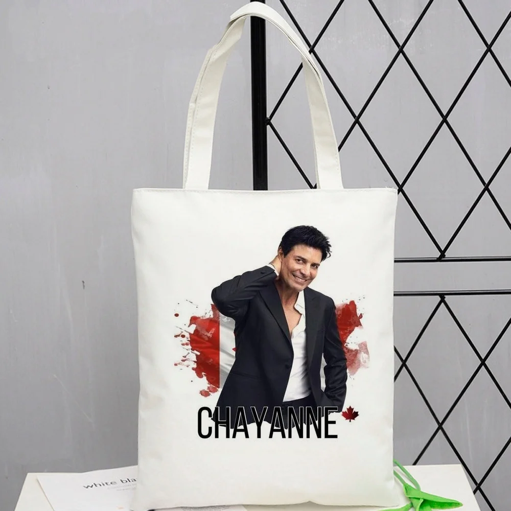 Chayanne tote bag grocery foldable shopping bolsas de tela shoulder  woman