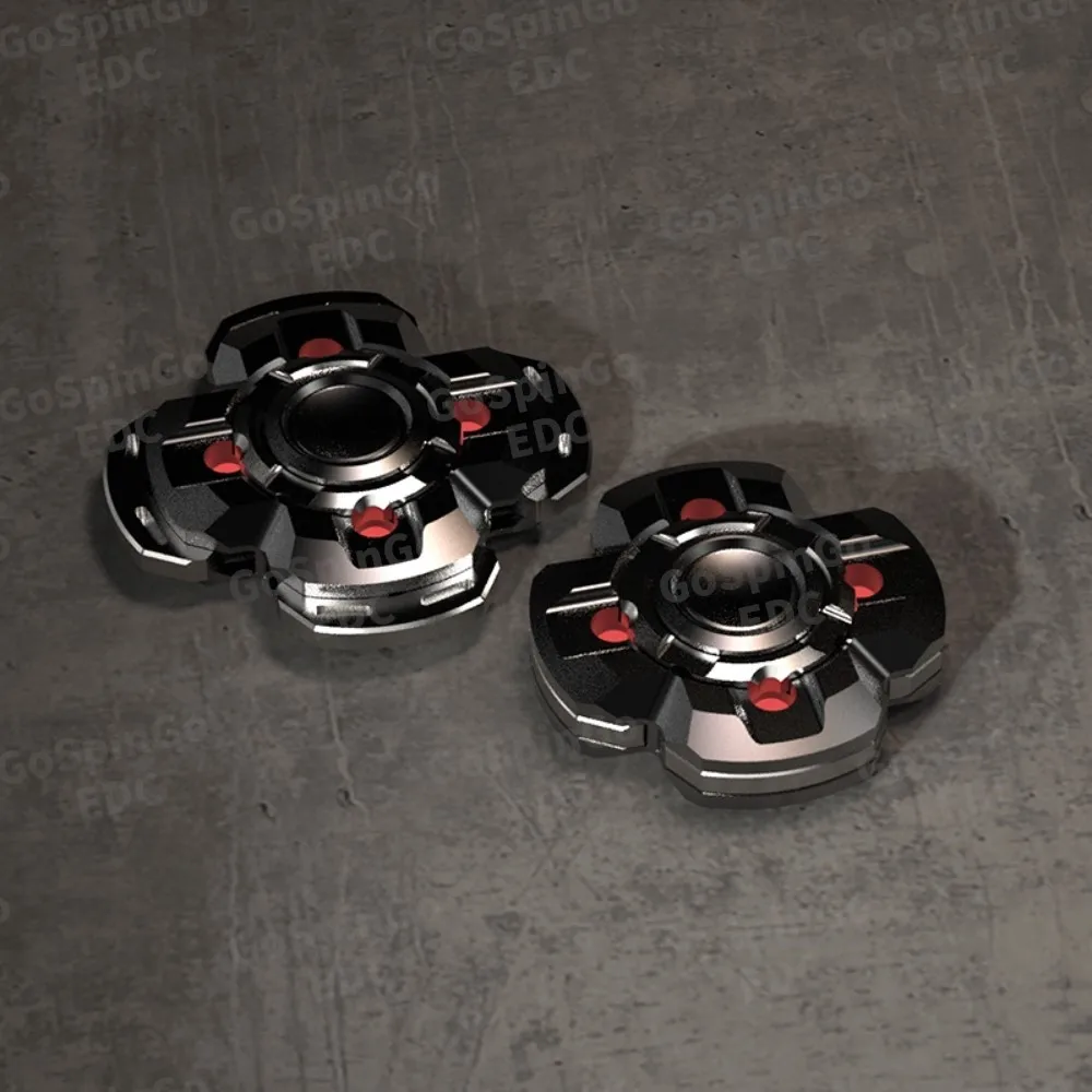 TQEDC كعكة مدرعة تململ سبينر الفولاذ المقاوم للصدأ الزركونيوم ألعاب متململة للبالغين مفتوحة مسمار الدوران