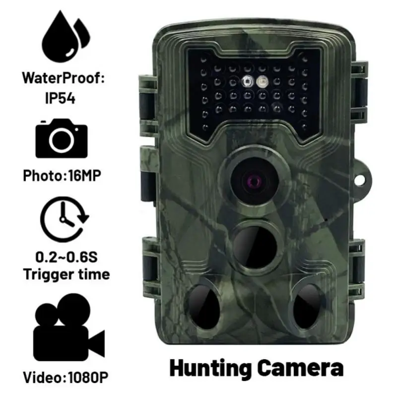 16MP Wireless Trail Camera Hunting Cameras PR1000 Wildlife Surveillance Night Vision Tracking Photo Trap Cams