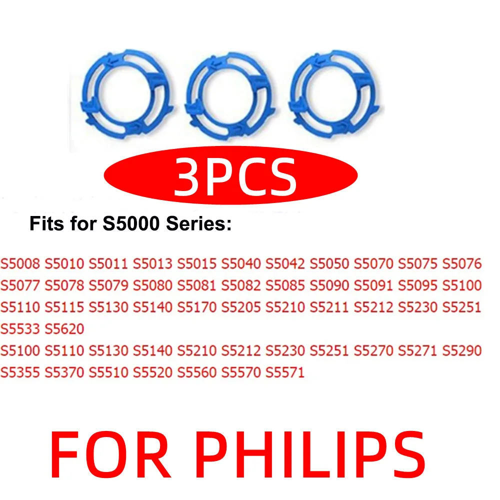 

For Philips SH50 Series S5079 S5080 S5075 S5130 S5210 S5420 S5380 S5078 S5081 S5570 S5620 Razor 3pcs Shaver Head Holder Plates