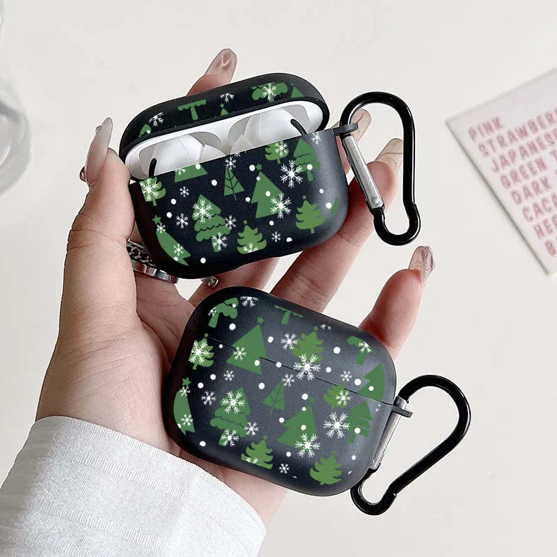 

Christmas Tree Pattern Headphone Case for Airpods Pro2 and Pro for Airpods 1or2 3 4 Anti-Fall Earphone Cover Gift For Birthday