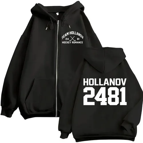 Imagen 1 del producto Rivalidad Caliente Shane Hollander Ilya Rozanov Hollanov 24 81 Sudaderas con capucha con cremallera para hombres y mujeres, sudaderas con cremallera, chaquetas de manga larga